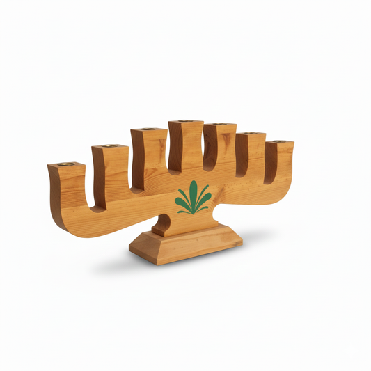 Vintage Pine Candle Holder: Scandinavian Farmhouse Decor, Stig Jansson Design with authentic vintage, timeless charm, and mid-century style.