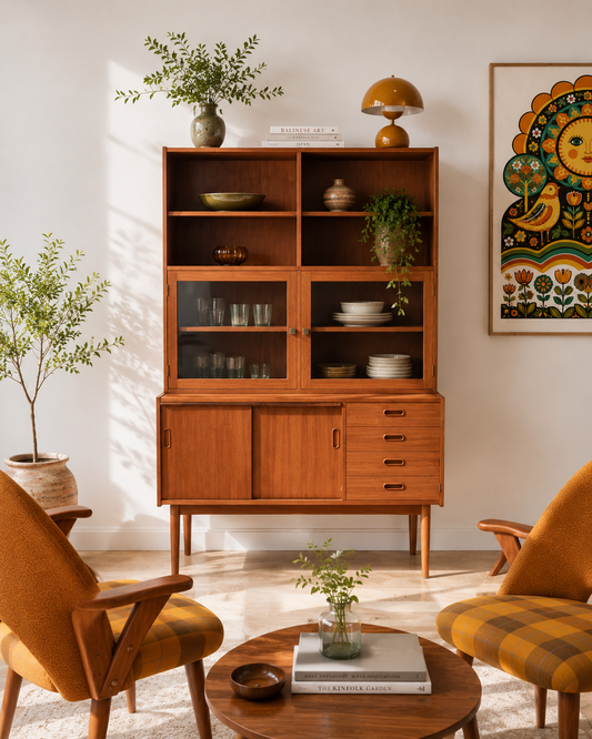 Restored Mid-Century Modern Teak Furniture: Scandinavian Craftsmanship Reborn