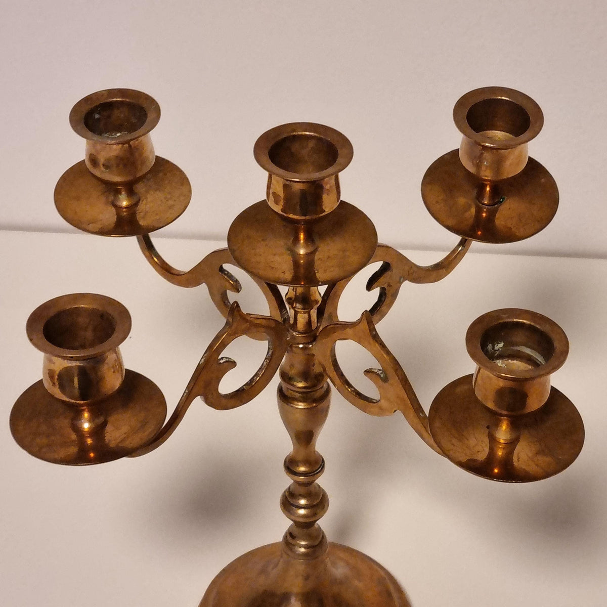 Scandia Malm five-candle scroll candelabra, Karlshamn, Sweden – photo 7
