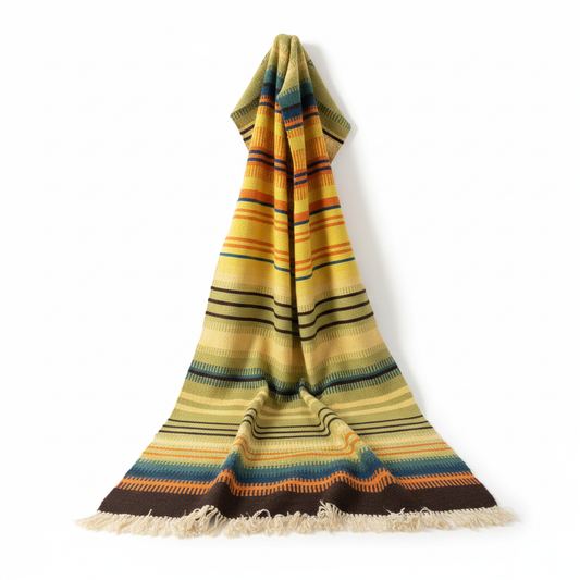 Vintage Swedish Wall Hanging – Soft Handwoven Wool Textile with authentic vintage charm and Scandinavian mid-century modern design.