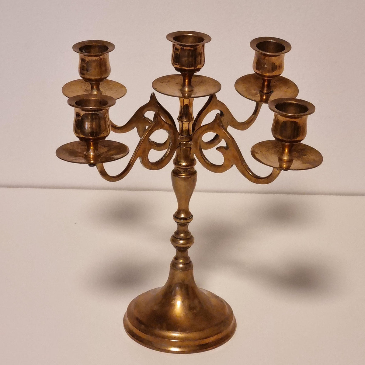 Scandia Malm five-candle scroll candelabra, Karlshamn, Sweden – photo 5
