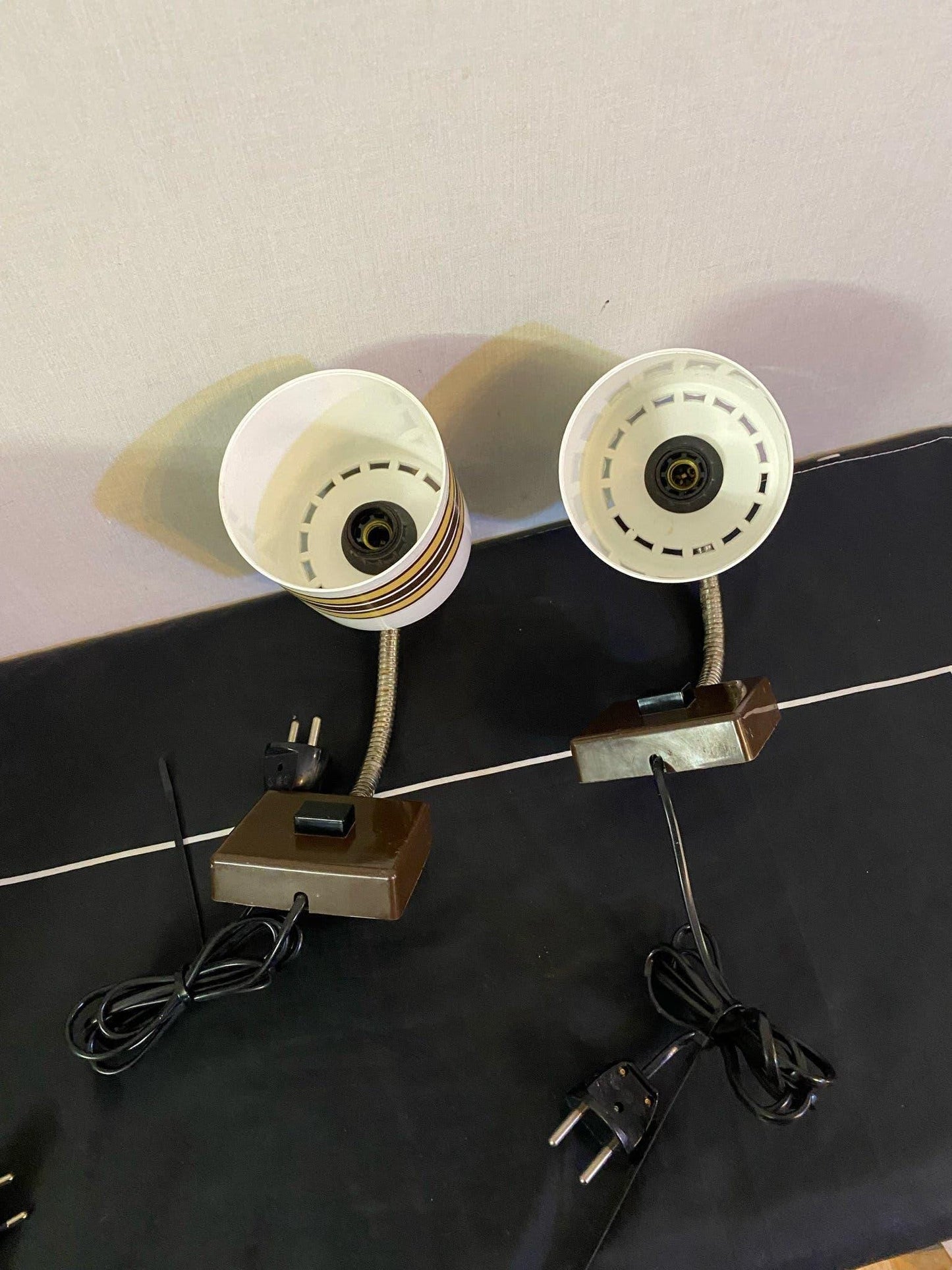 Mid-Century Vintage Wall Lamps – Pair | Swedish Design (1970s)
