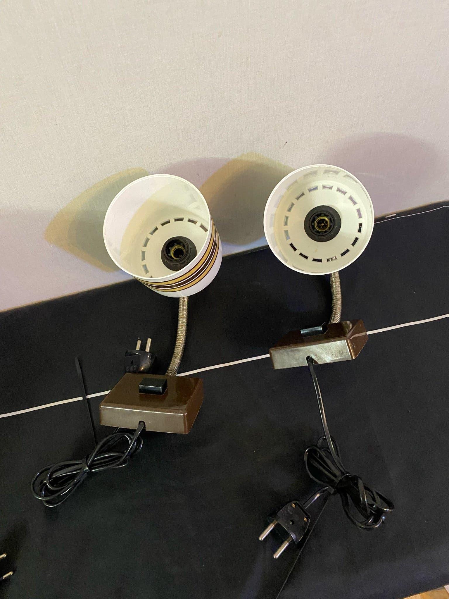 Mid-Century Vintage Wall Lamps – Pair | Swedish Design (1970s)
