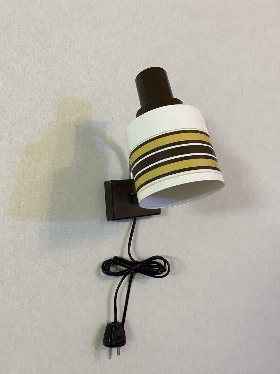 Mid-Century Vintage Wall Lamps – Pair | Swedish Design (1970s)
