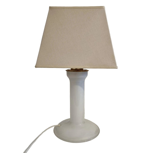 Ateljé Lyktan Glass Table Lamp – Mid-Century Modern Scandinavian Design — vintage Scandinavian mid-century lamp, handmade in Sweden